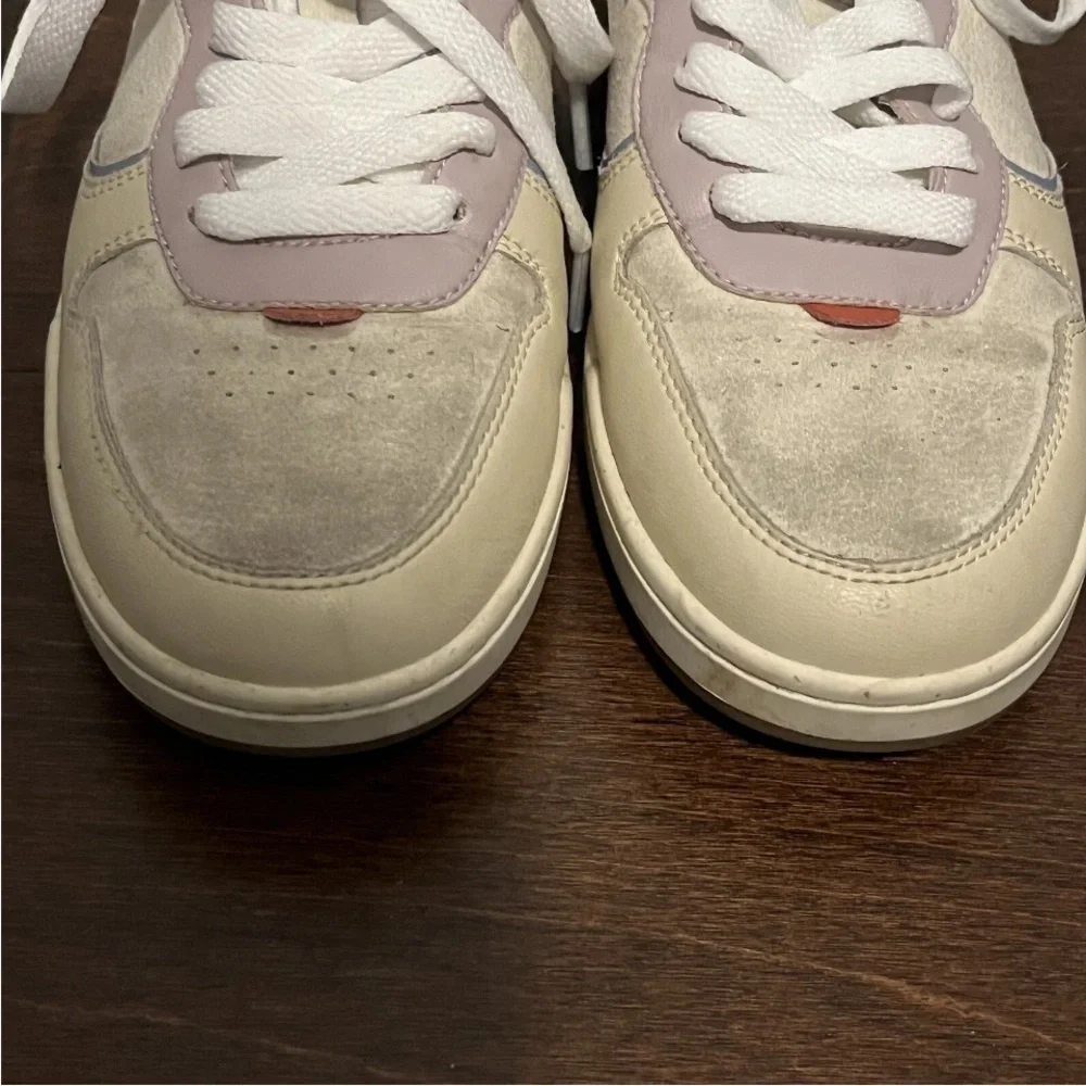 Madewell Court Sneakers in Colorblock Leather and Suede EB9002 MC141 Sz 7.5